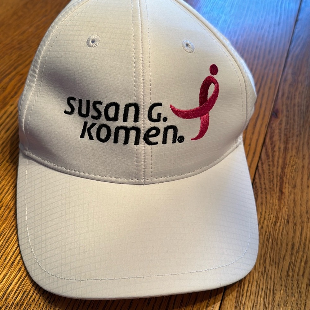 Susan G Komen more than pink walk white hat